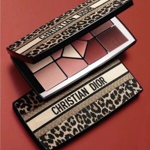 Dior Mitzah Limited EditionLeopard Print Eyeshadow Palette - Pink and Brown Hues